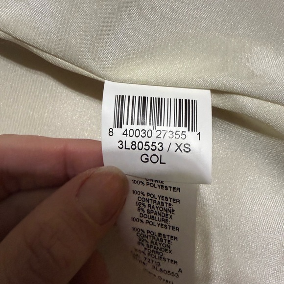 NWOT- Karen Kane Mustard Jacket - Picture 9 of 11